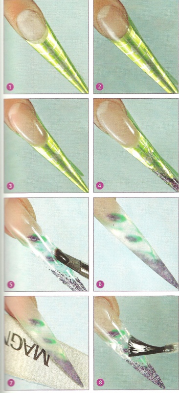Наращивание гелем пошагово. Наращивание ногтей пошагово для начинающих поэтапно. Выкладывание геля на ногти. Наращивание камуфлирующим гелем пошагово. Форма стилет на ногтях пошагово.