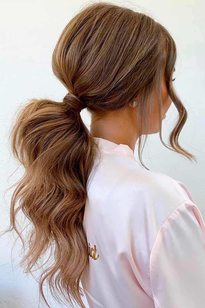 A Classy Pony #simplehairstyles #ponytails