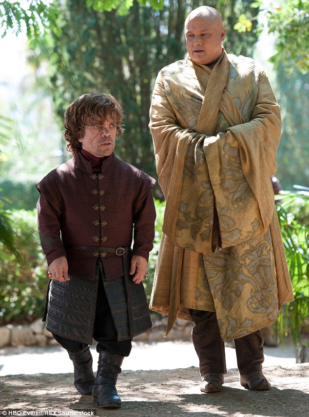 Tyrion and Varys: Actors Peter Dinklage and Conleth Hill were recently seen talking with a mysterious 