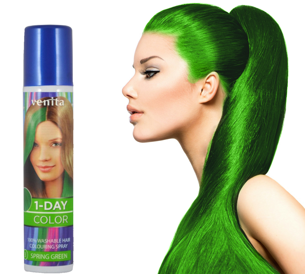 Зеленая краска для волос украина