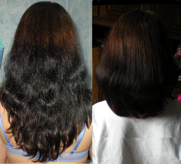 Рост волос за месяц фото