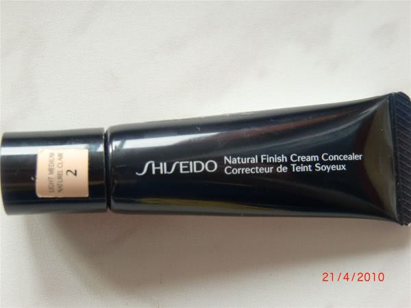 Shiseido Natural Finish Cream Concealer- очередной провал в моей косметичке