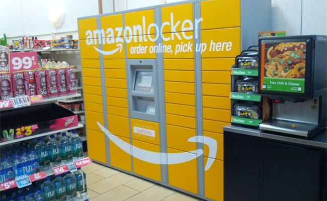 Amazon Locker for Package Theft Prevention