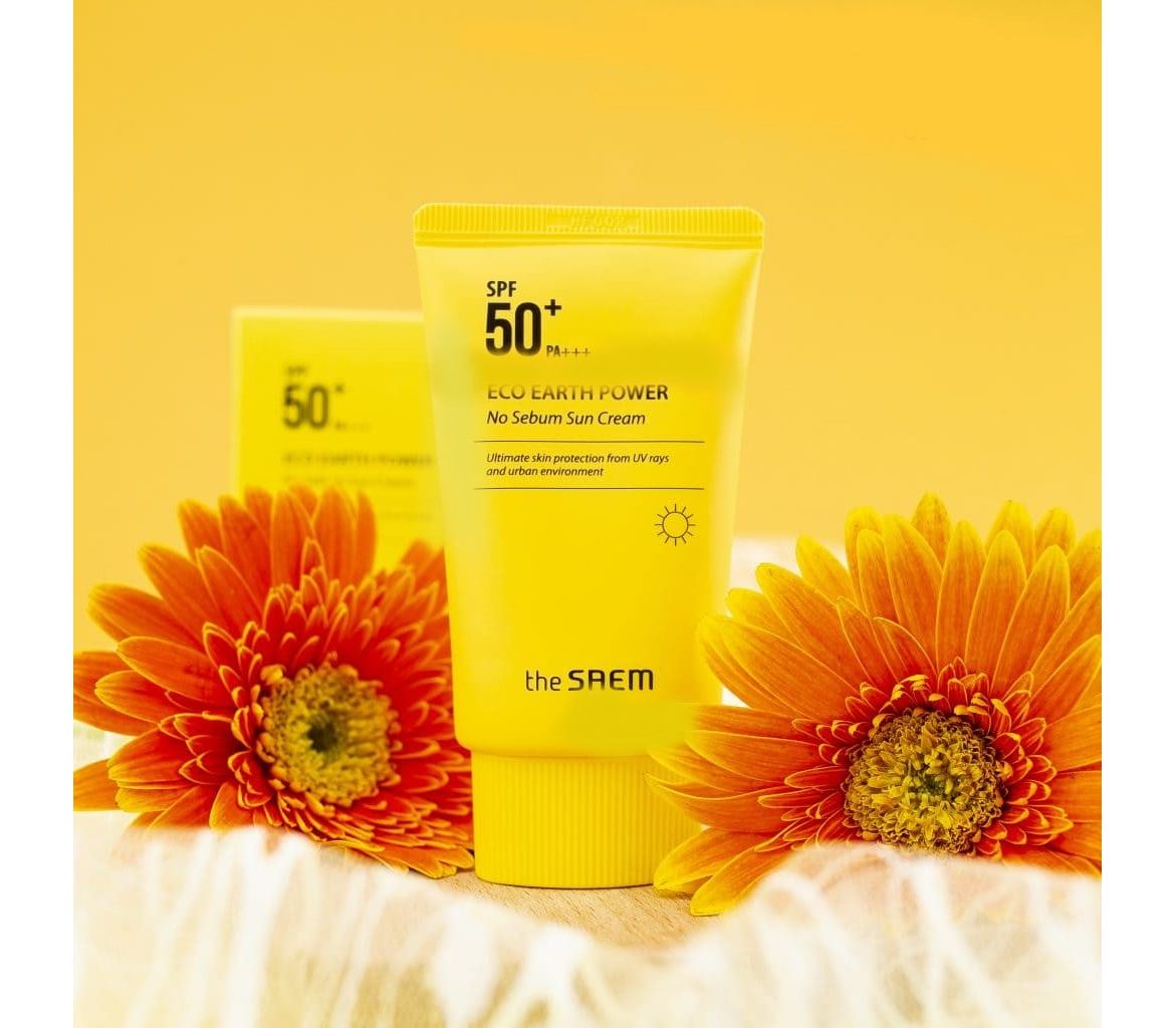 Солнцезащитный крем для жирной кожи spf 50. Солнцезащитный крем the Saem Eco Earth Power no Sebum Sun. The Saem Eco Earth Power no Sebum Sun Cream SPF 50+ pa+++. Солнцезащитный крем Pure Block Daily Sun Cream ex spf50/pa++++ 50ml (a'PIEU). Солнцезащитный крем SPF 50 ++ pa +++.