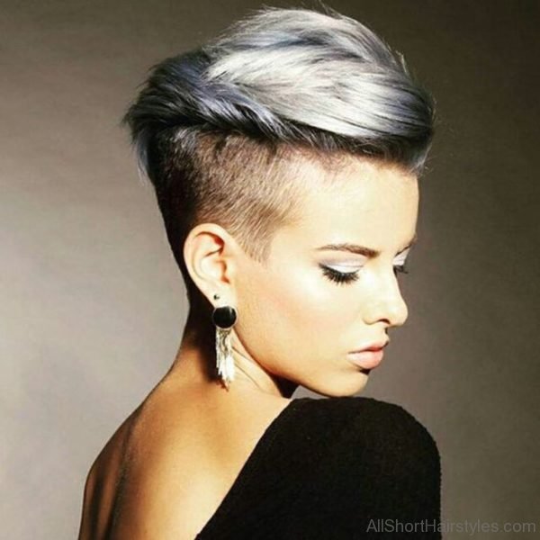 Great Short Undercut Hairstyle