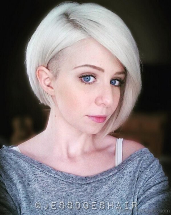 Stylish Undercut Bob Hairstyle