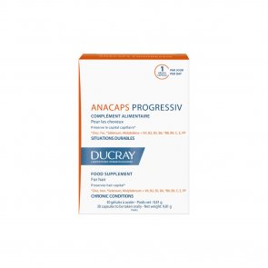 Ducray Anacaps Progressiv for Chronic Hair Loss x30