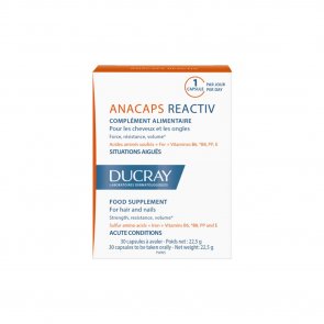 Ducray Anacaps Reactiv Hair&Nails Acute Conditions x30