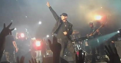 Eminem performs Forever in Canada with Drake