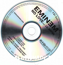 Eminem Feat. Lil Wayne - "No Love" (Promo CDS) 2010