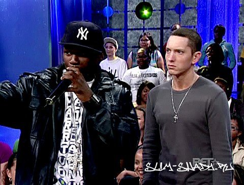 Eminem & 50 Cent on 106 & Park 2009