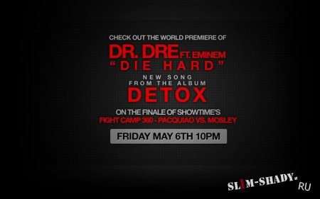 Dr. Dre Feat. Eminem - Die Hard (Рип с передачи)