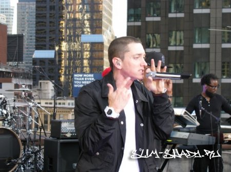 Foto Eminem live al Letterman Show (Фото отчет)