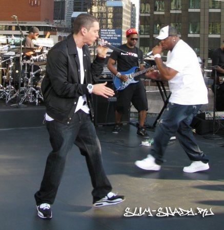 Foto Eminem live al Letterman Show (Фото отчет)