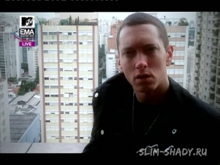 Eminem  - "Лучший Хип-Хоп" Артист на MTV EMA 2010. Видео с Eminem в TVRip