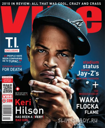 T.I. говорит  о работе с Eminem, и о своей зависимости, журналу VIBE